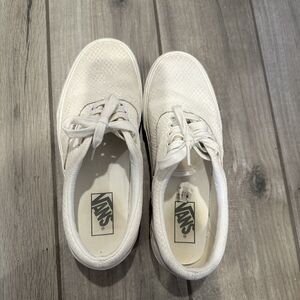 Vans Era Platform  (Animal) Emboss Size: 8.5 Women Great Used Condition